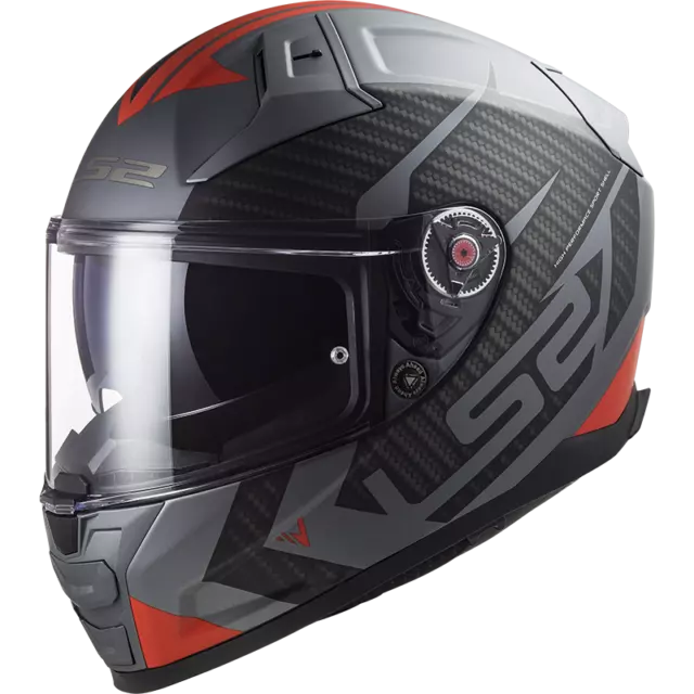 LS2 Casco Integral FF811 Vector II - con Parasol - Atv Quad Scooter Moto