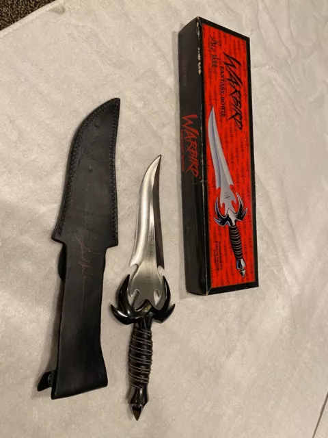 GIL HIBBEN MORTAL KOMBAT Kano 1994 FIRST PRODUCTION RUN KNIFE Dagger  signature $150.00 - PicClick