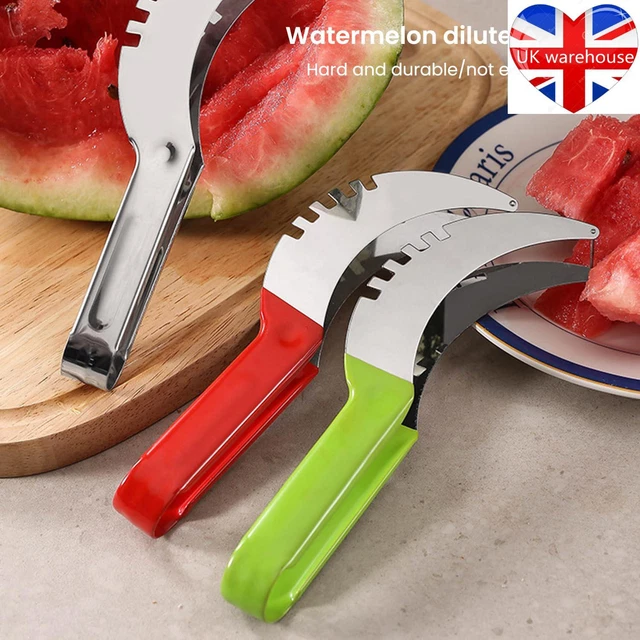 WATERMELON SLICER KITCHEN Tool Stainless Cutter Melon Fruit Cantaloupe