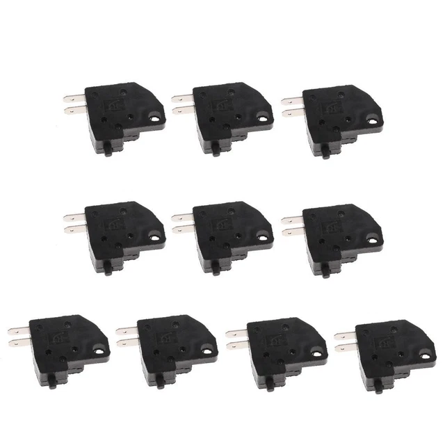 Interruttore Luce Freno Interruttore Luce Freno Posteriore Universale Per Moto Con Interruttore Idraulico Della Luce Freno Con Rondelle(M10x1) Adatto Per Interruttore Stop Freno Moto - Foto 2