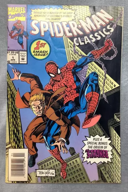 SPIDER-MAN CLASSICS #1 April 1993 MCU Newstand Marvel Comics Book Dr. Strange