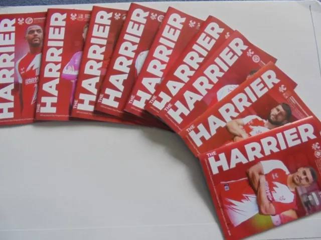 Kidderminster Harriers Home Programmes 2023/24 Choose From List