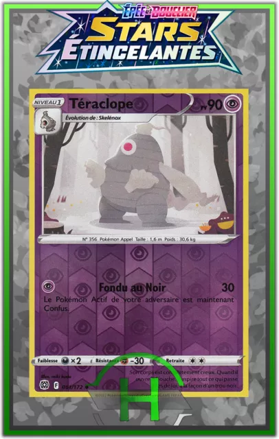 Téraclope Reverse - EB09:Stars Étincelantes - 061/172 - Carte Pokémon FR Neuve