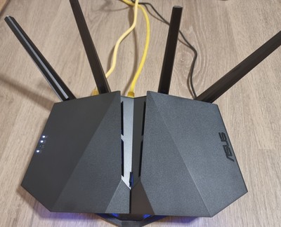 ASUS RT-AX82U GAMING Router (Ai Mesh Wi-Fi System, Aura RGB, WiFi 6 ...