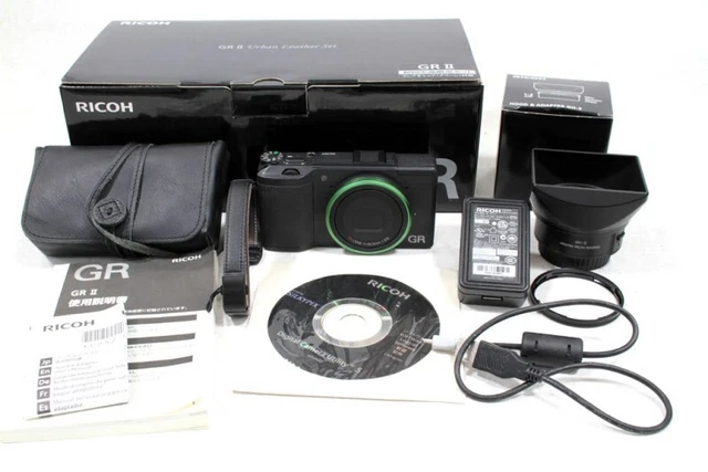 Ricoh GR II Camera Body - Black (First-run Limited Set to 2000 ) **Near Mint**