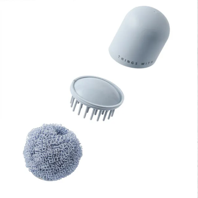 1 set/6 pezzi nano sfere per pulizia spazzola per lavastoviglie spazzola per pulizia barbecue