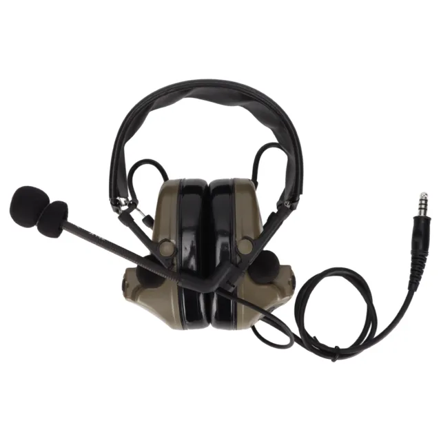 Military Headset Detachable Microphone Military Headphones Dustproof