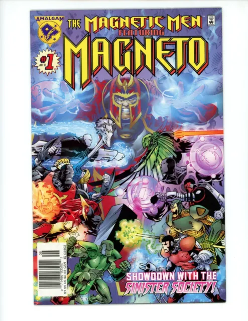 Magnetic Men Featuring Magneto #1 Comic 1997 FN/VF Marvel Crossover Comics