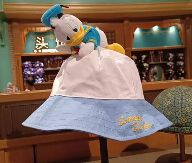 Disney authentic 2022 Summer Donald duck hat cap shanghai Disneyland exclusive