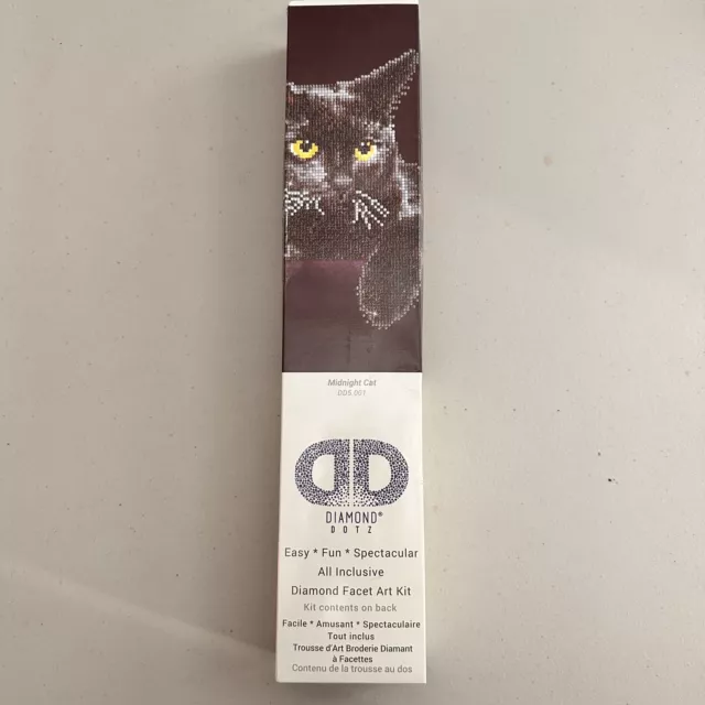 Midnight Cat Diamond Art Intermediate Kit, Hobby Lobby