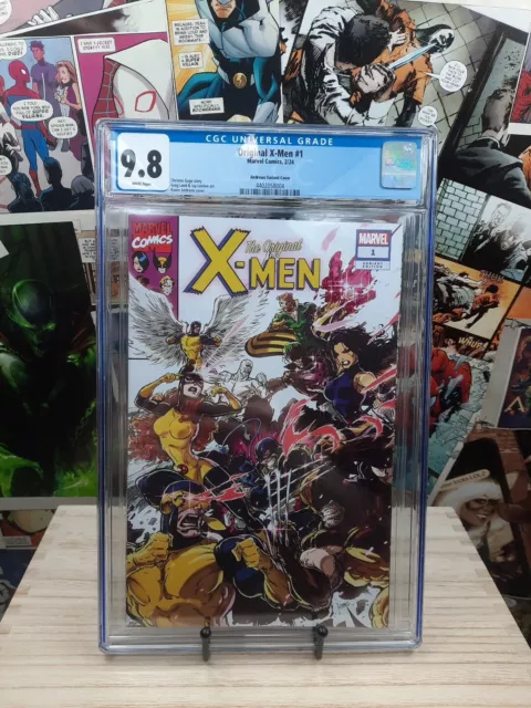 Original X-Men #1 CGC 9.8 NM Kaare Andrews EXCLUSIVE Limited Edition Variant