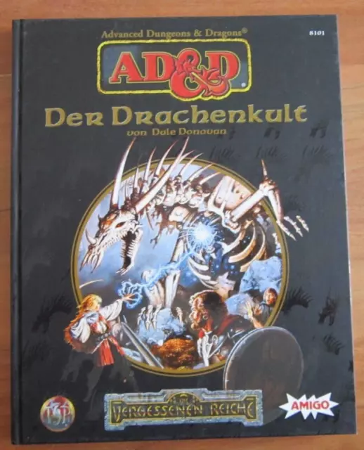 AD&D - Der Drachenkult; Die Vergessenen Reiche, Amigo, wie neu