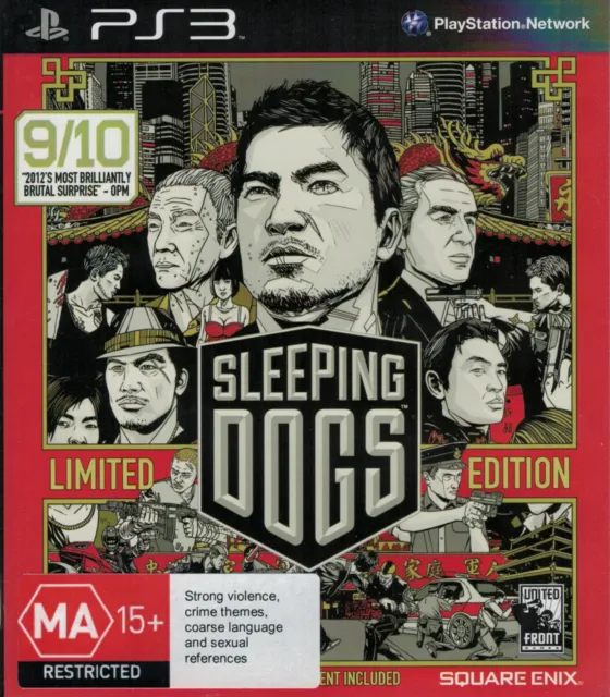 Sleeping Dogs Limited Edition, Playstation 3 Game, USED