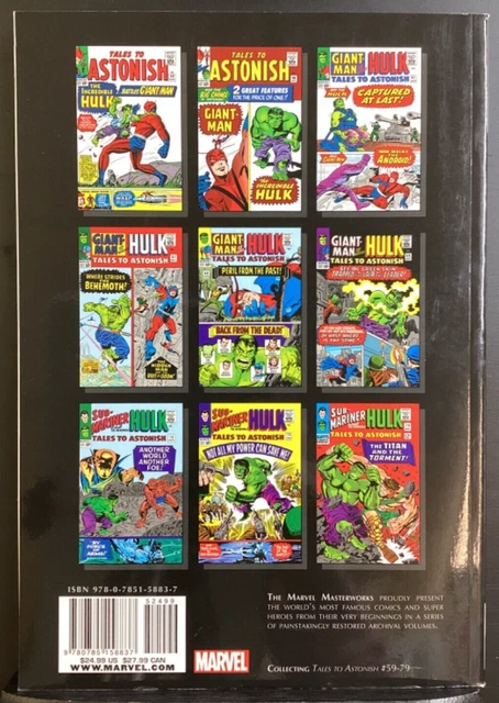 Marvel Masterworks Incredible Hulk Tpb Vol 2 - Marvel Comics - 2012 2