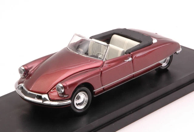 Rio 1/43 – Citroën DS 19 Cabriolet Noire 1961 – Très Bon état Avec Boîte