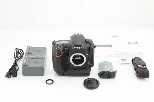 Nikon D4S 16.2 MP Digital SLR Camera - Black 【Shutter count:19,483】Near Mint