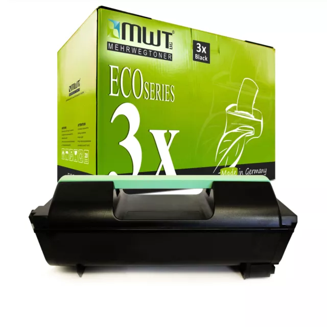 3x Eco Tóner para Xerox Phaser 4620-DNM 4622-DN 4620-DTM 4600-N 4600-DNM