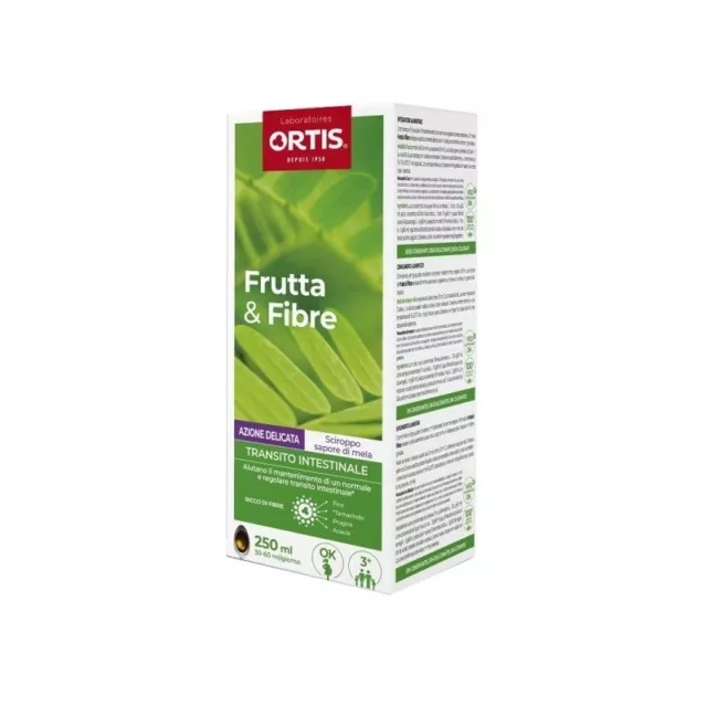 ORTIS LABORATOIRES Frutta & Fibre Azione Delicata - Fibre Supplements 250 ml