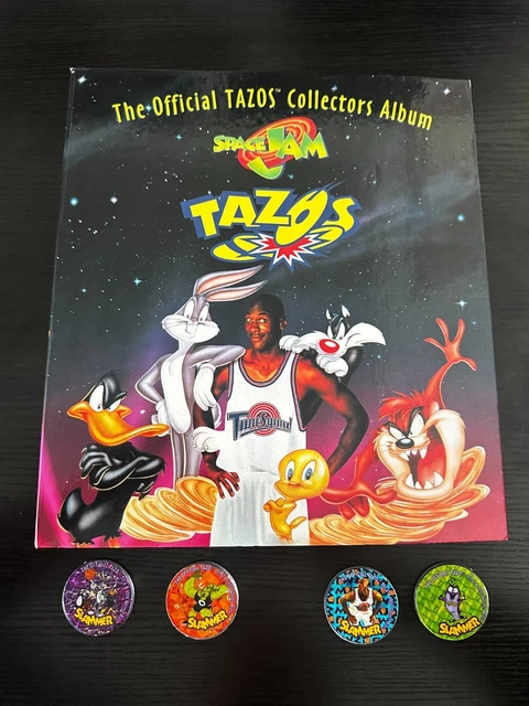 SPACE JAM TAZO Tournament Tube - New In Box - Vintage
