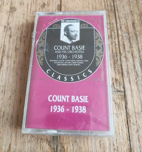 Count Basie & His Orchestra The Chronological 1936 1938 Cassette Sealed