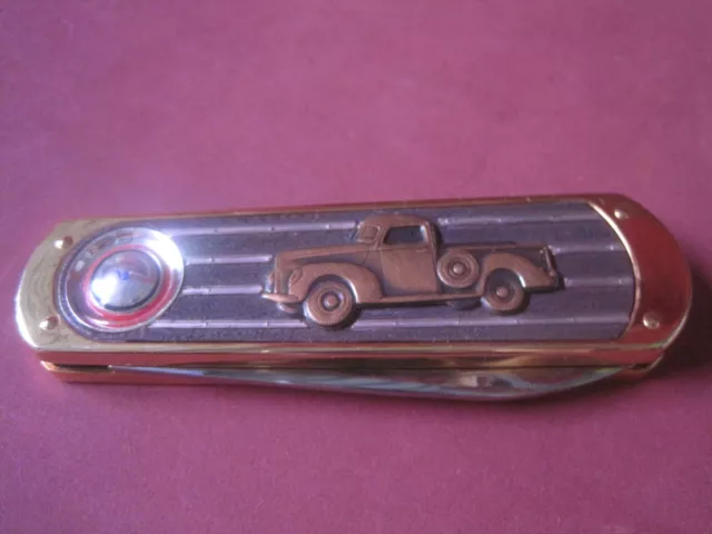 Tolles Handmesser "Taschenmesser" Ford  Franklin Mint 1940 Half-Ton