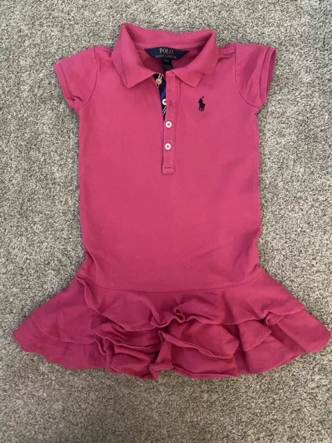 Girls Ralph Lauren Dress Aged 2 Years (B8)