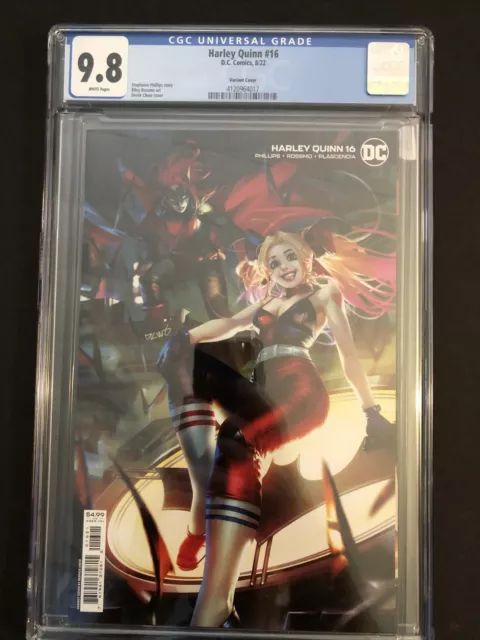 Harley Quinn #16 8/22 DC Comics CGC Graded 9.8 Derek Chew Cover