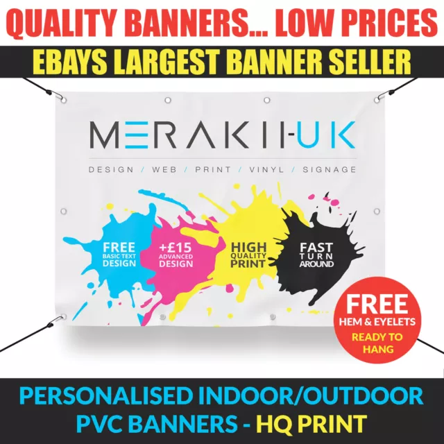 PVC Banner Custom Printed Heavy Duty Advertising Outdoor Vinyl Sign all sizes