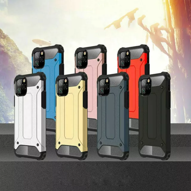 Shockproof Hard Rugged Armor Case For iPhone 15 Pro Max 14 13 12Pro 11 XR 7 8 Se