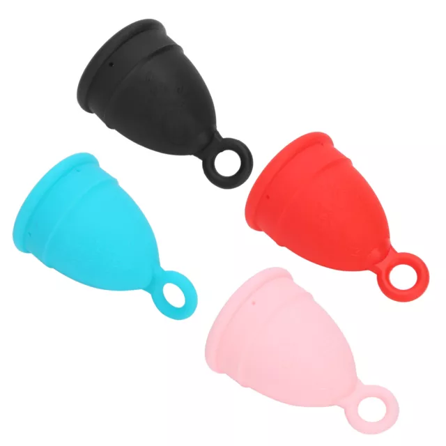 Silicone Menstrual Cup Women Soft Elastic Reusable Period Cup Female Body Care