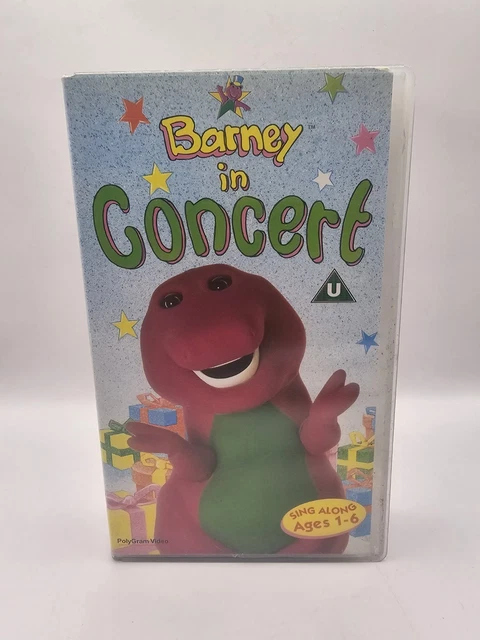 barney-in-concert-vhs-1991-polygram-video-children-s-musical-classic