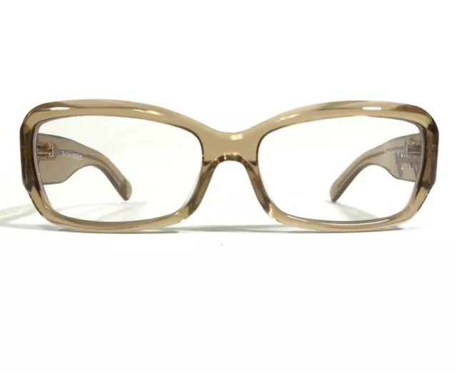 Juicy Couture GLAM/S 0ERH Eyeglasses Frames Clear Brown Square 54-16-125 2