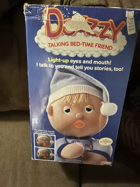 Dozzzy Talking Bed-time Friend. Galoob, Tested And Working.