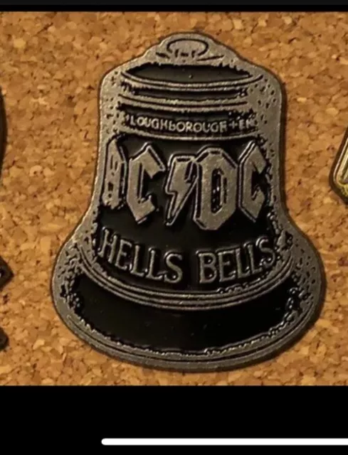 AC/DC Pin enamel Hat pin Rock And Roll Cannon Ball  Collectible
