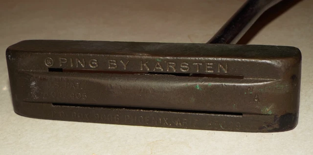 Putter Ping 1-A Par Karsten – Modèle Vintage, Occasion, Pour Collection Ou Jeu