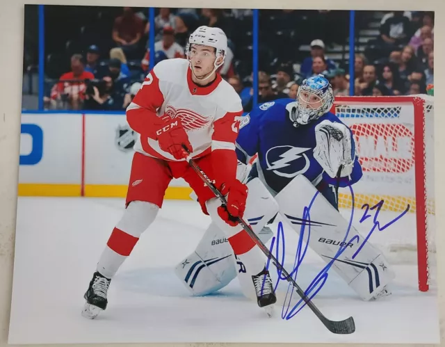 Michael Rasmussen Autographed Signed Detroit Red Wings 8x10 Photo