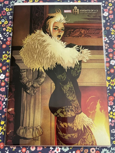 KNIGHTS OF X #3 ROGUE HELLFIRE GALA MAHMUD ASRAR VARIANT COVER B 2022 x-men