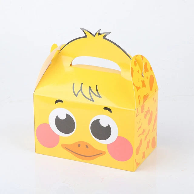 5 pz scatola portatile per animali carta caramelle torta scatola regalo a tema fattoria forniture festa LM❤