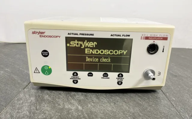 Stryker Endoscopy 40L HighFlow Insufflator / Great Condition / Powers up