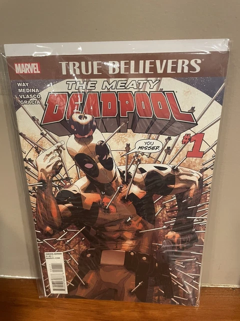 True Believers The Meaty Deadpool #1 Marvel Comics 2016