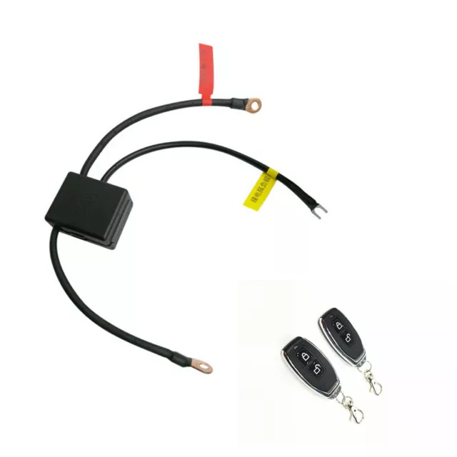 UNIVERSAL MOTORCYCLE WIRELESS Dual Remote Battery Disconnect Cut