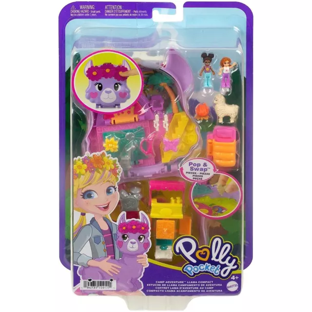 Polly Pocket - Playsets Antigo Completo - Trailler Pop Up Glamper Vehicle e  Pop Up Destinations, Brinquedo Mattel Usado 82983707