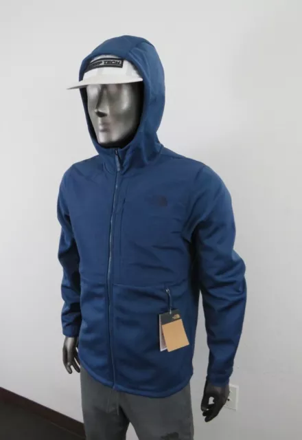 Mens The North Face Apex Quester (Bionic) Hoodie DWR Windproof Jacket Blue $189