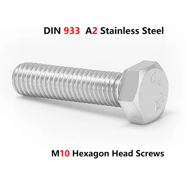 5x Bulloni Filettati, Barre Filettate, Barre Di Ancoraggio DIN 976-A2, In Acciaio Inox V2A - Foto 7