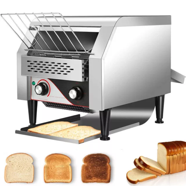 2600W 450 Slices/Hour Commercial Conveyor Toaster Electric Bread Baking Machine