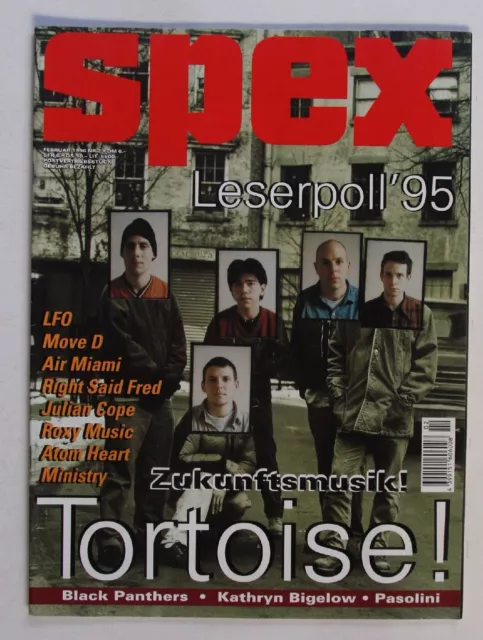 Spex Februar 1996 Ger Magazine Tortoise LFO Ministry Roxy Music Julian Cope