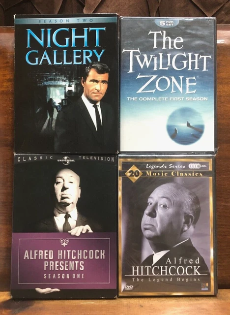 TWILIGHT ZONE - NIGHT GALLERY - ALFRED HITCHCOCK 97 Episodes 20 DVDs 4 Boxset EX TWILIGHT ZONE - NIGHT GALLERY - ALFRED HITCHCOCK 97 Episodes 20 DVDs 4 Boxset EX