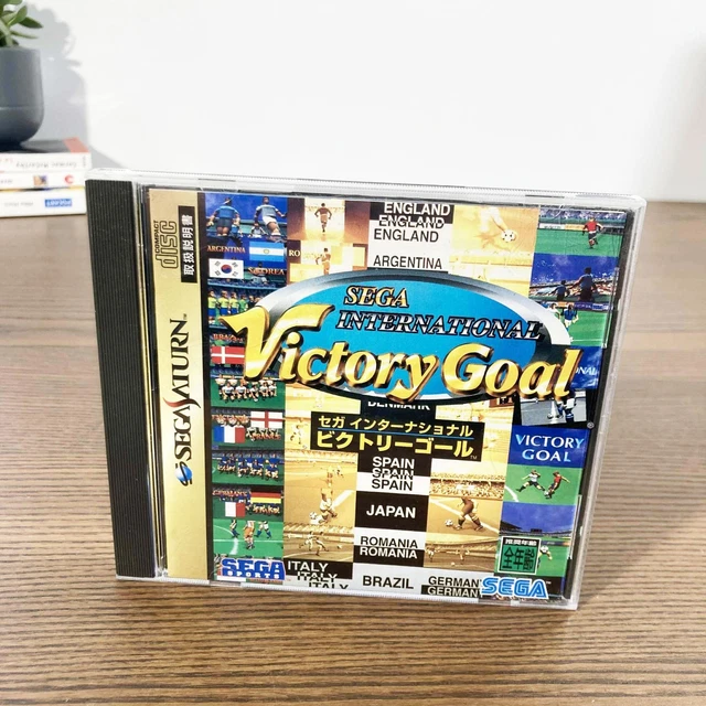 Jeu International Victory Goal Complet Sur SEGA Saturn - Très Bon état