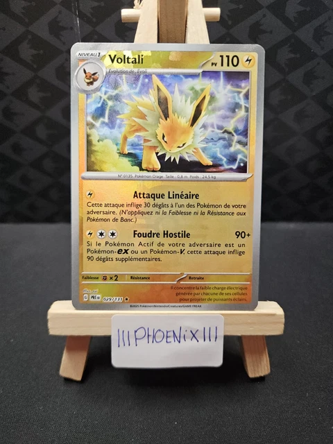 Pokémon - Voltali ex (PRE 153/131) - Évolutions Prismatiques