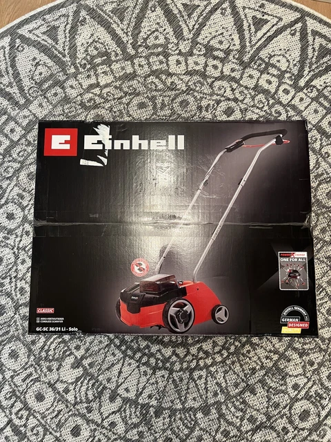 EINHELL Akku-Vertikutierer-Lüfter GC-SC 36/31 Li | | ohne Akku ohne Ladegerät